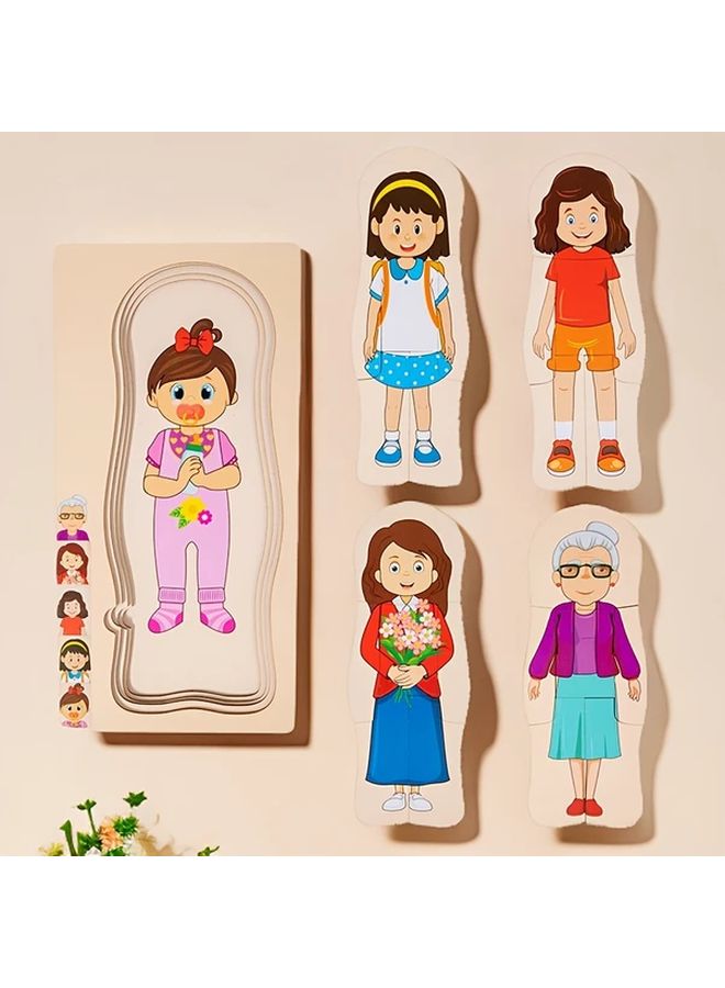 لعبة خشبية تفاعلية تعليمية إدراكية لتنمية الطفل المحير - Image 5